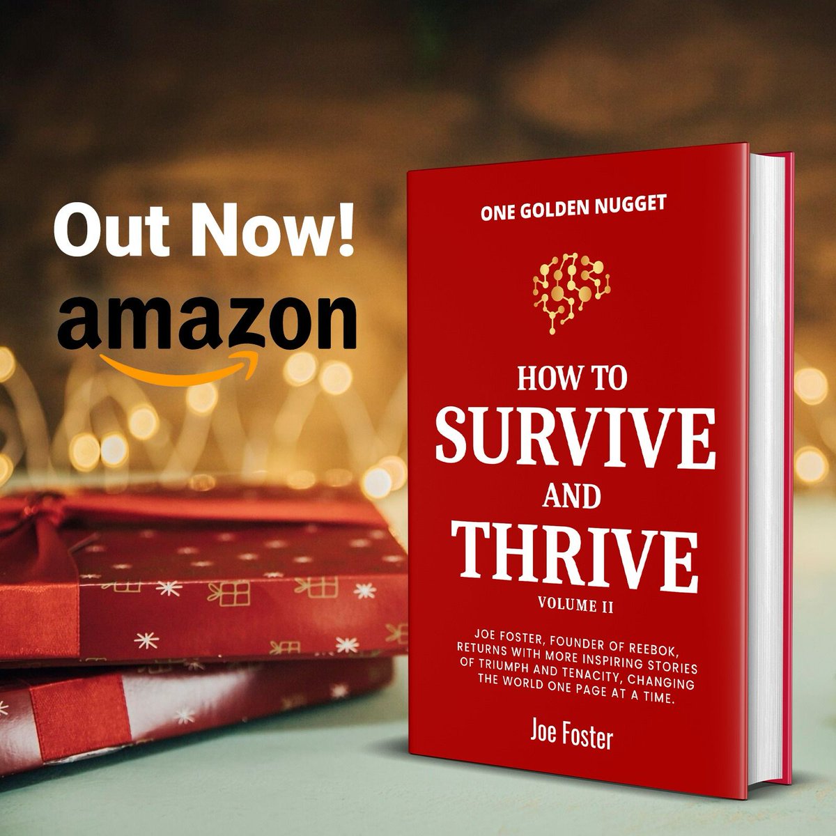 onegoldennugget's tweet photo. OUT TODAY!
Episode II in the 'How to Survive & Thrive' book series is now LIVE!
Get your copy on Amazon :
https://t.co/GRVYPxlyhH
Reebok founder, Joe Foster shares the stories of 20 incredible co-authors.
#onegoldennugget #wisdom #howtosurviveandthrive https://t.co/eH9vhsS9aH
