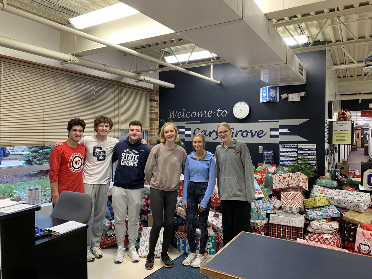 Gifts are ready for pickup! Let’s do this! 💙