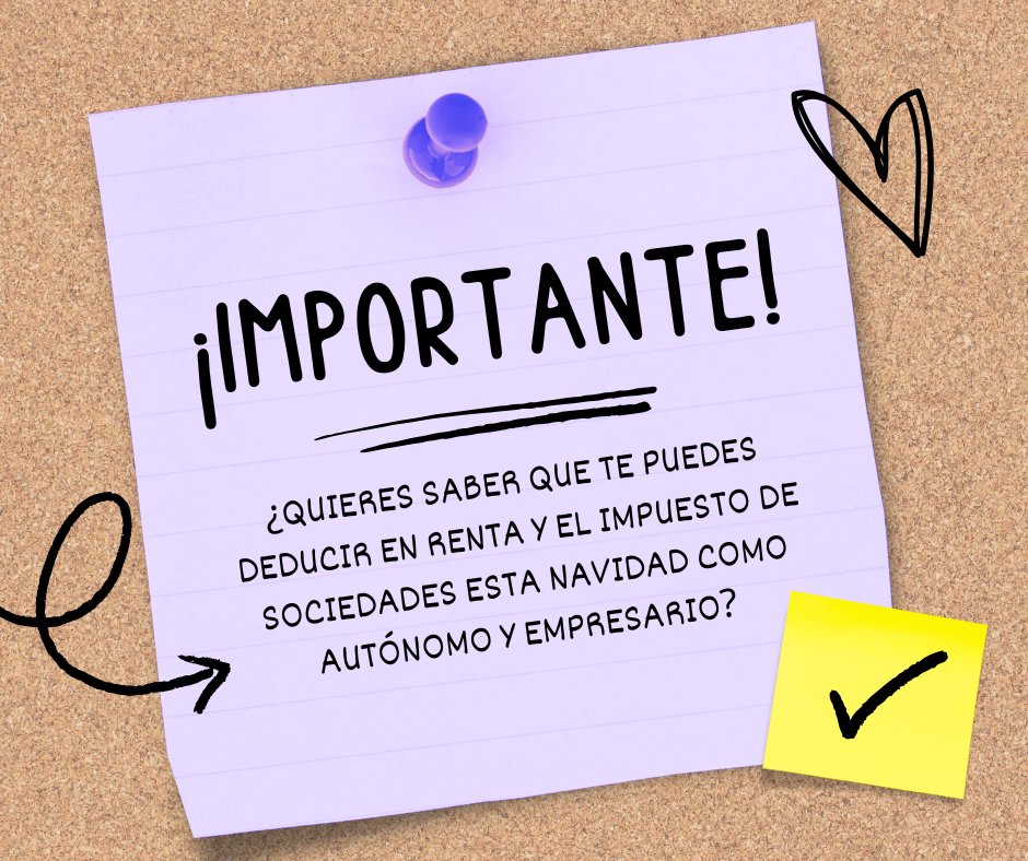 ¿Eres #empresa o #autónomo y no sabes que puedes deducirte esta Navidad?   

Desde <a href="/FinanzasIDI/">Finanzas & I+D+i</a>  ¡te ayudamos a descubrirlo!  Te explicamos cómo funcionan las deducciones para que puedas aprovechar al máximo las #ventajas #fiscales.  

Leer más: finanzasidi.com/servicios/eres…