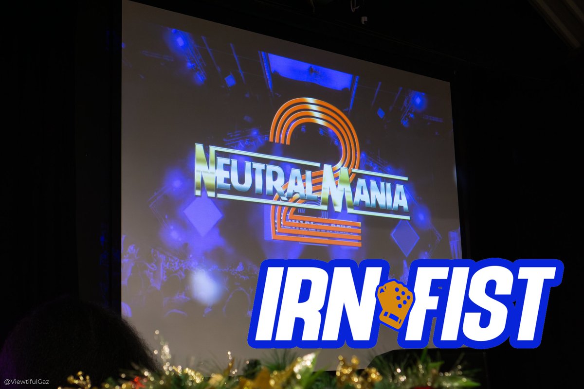 TONIGHT

The last IRN FIST of the year, where we go over Neutralmania, RDE League, TWT Finals, and our impressions on Clive

See yous there ~7pm @ twitch.tv/wildohh