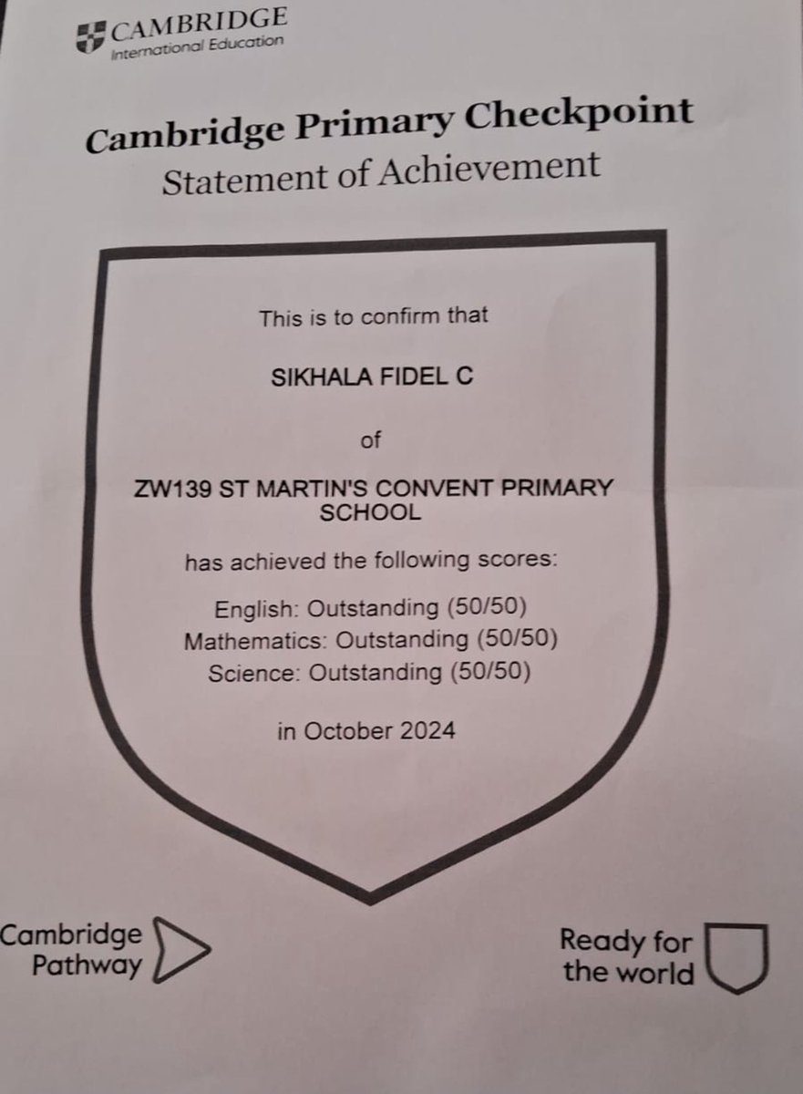 daddyhope's tweet photo. Congratulations to Fidel Sikhala on achieving a 100% pass mark in the Cambridge Primary Checkpoint.

He used to visit my home with his siblings when his father was in jail, often expressing how unfair it was that his father was a political prisoner while other children’s fathers were at home.

I share his results with gratitude for the support many of you provided towards his school fees each time I reached out on social media. 
Well done to Job and his wife for raising such a thoughtful and intelligent young man!

I took the picture on the right of Fidel speaking to his father while his father was in the dock in court, being persecuted for political reasons. 
Job spent two years in jail for crimes he never committed, and his children were deprived of their father when they needed him most.

This should be a tonic after all that suffering! Well done Fidel👏🏿👏🏿👏🏿