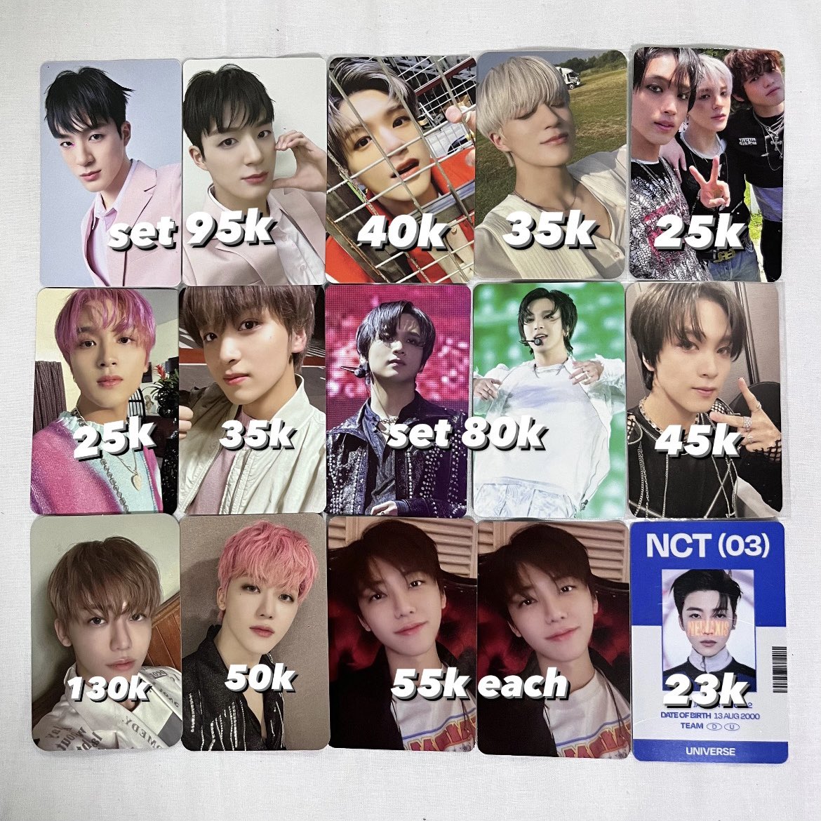 flutternyz's tweet photo. wts | want to sell

aab nct dream photocards 💚✨

💌 mark https://t.co/aqzmQGZRPf
💌 renjun chenle https://t.co/8lFUtQav5U
💌 jeno haechan jaemin https://t.co/3YT06rZpCe
💌 jisung https://t.co/nymnChrLLu

🍊 each co inc. admin fee 7.5%

🏷️ wgu mfal istj helfut hotsa boom tds https://t.co/dFsRryVeWF