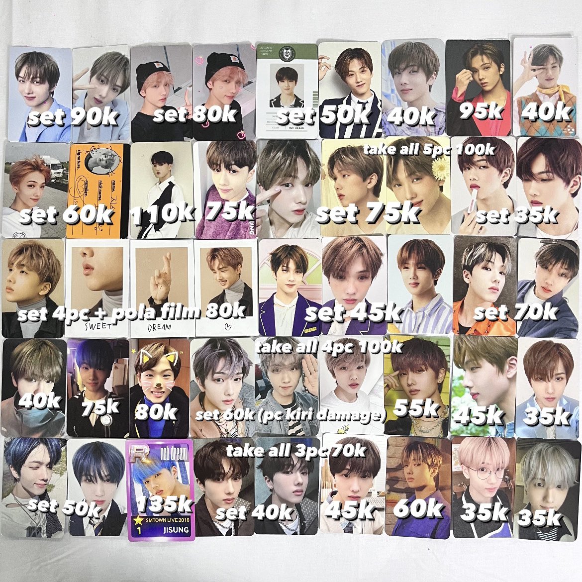 flutternyz's tweet photo. wts | want to sell

aab nct dream photocards 💚✨

💌 mark https://t.co/aqzmQGZRPf
💌 renjun chenle https://t.co/8lFUtQav5U
💌 jeno haechan jaemin https://t.co/3YT06rZpCe
💌 jisung https://t.co/nymnChrLLu

🍊 each co inc. admin fee 7.5%

🏷️ wgu mfal istj helfut hotsa boom tds https://t.co/dFsRryVeWF