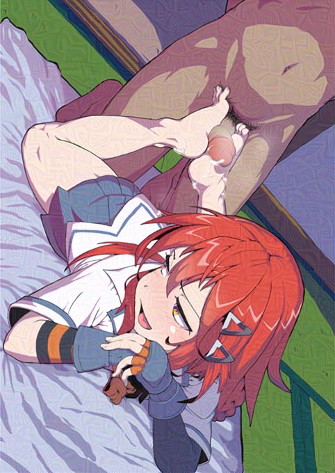 天王星うずめちゃん足コキ 