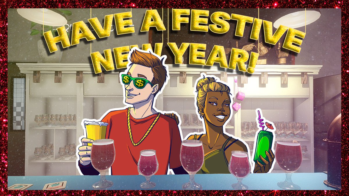 Happy New Year! 

We all wish you many successes, joys and beautiful adventures! 🍻