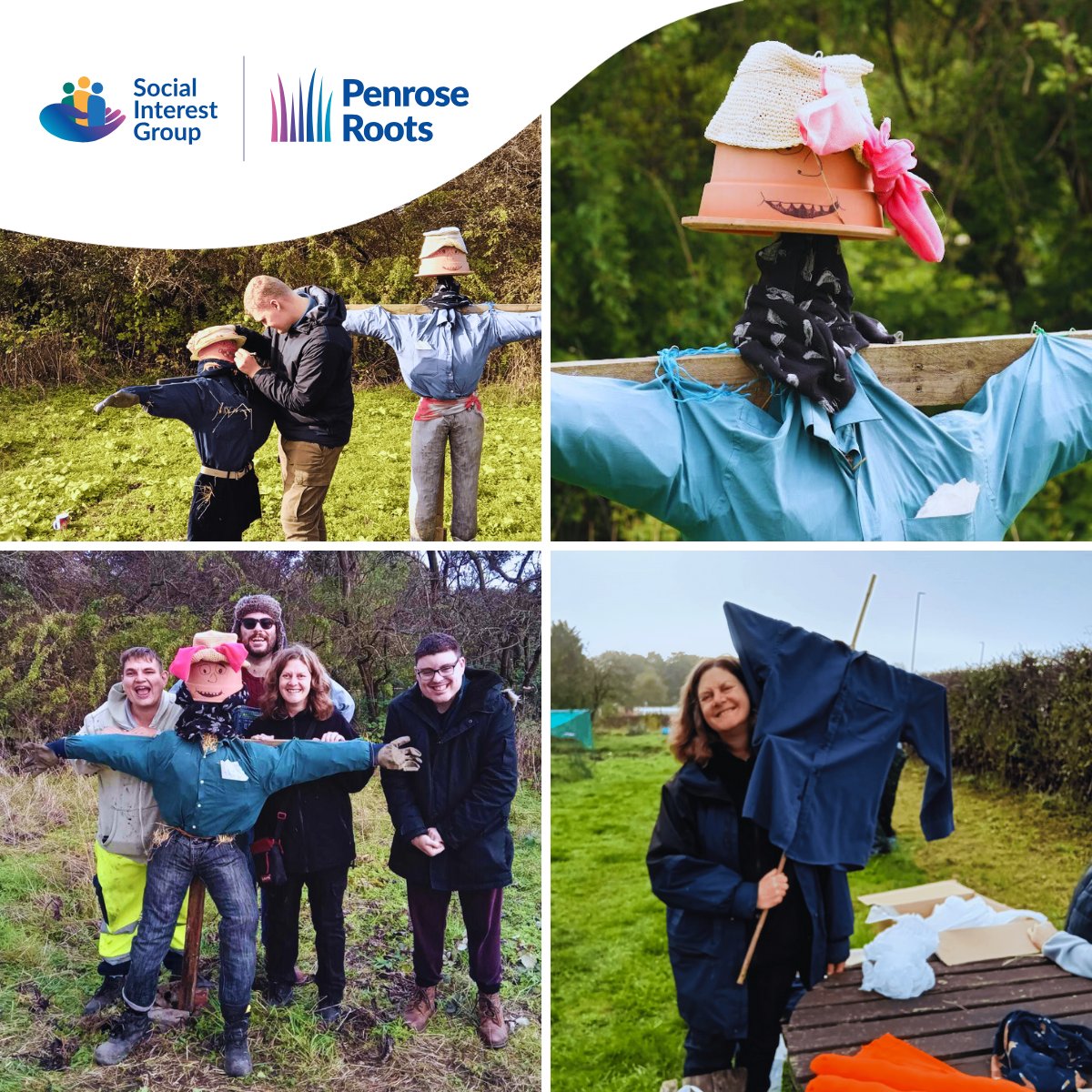 Meet Robin, born from the passion of SIG Penrose Roots members!  Our friendly scarecrow is happy to guard the winter vegetables, and we know that together, we ensure no one faces winter alone. 

Join us in making a difference: justgiving.com/campaign/roots…  

#Luton #Community