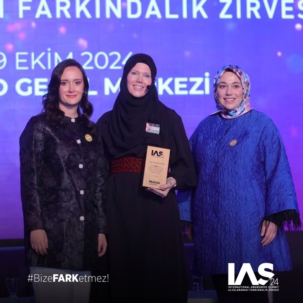 awarenessummit's tweet photo. 19 Ekim'de IAS’24 programının hayata geçirilmesinde büyük emek ve özveri gösteren MÜSİAD Kadın Yönetim Kurulu Üyelerimiz Esra Kaftancıoğlu, Nur Eser Sena Cevahir, Reyhan Yıldırım ve Ece Rukiye Kalay’a içten teşekkürlerimizi sunuyoruz.🌟

#IAS24 #BizeFarkEtmez https://t.co/OEpD7EQJrS