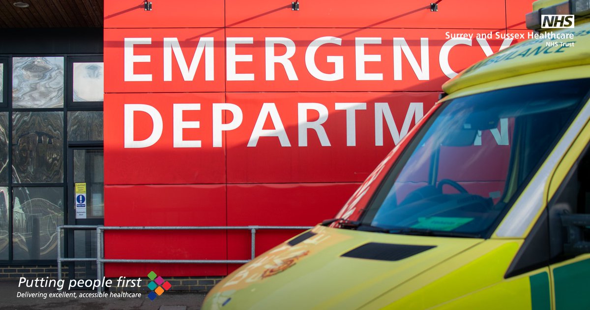 Our Emergency Department is very busy at the moment. Please consider alternative options such as NHS 111, Crawley UTC, or the minor injury facilities at Horsham Hospital, Queen Victoria Hospital and Caterham Dene Hospital. bit.ly/3ZINads