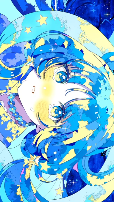 #今年も残りわずかなので今年一番伸びた絵を貼る 七夕絵 