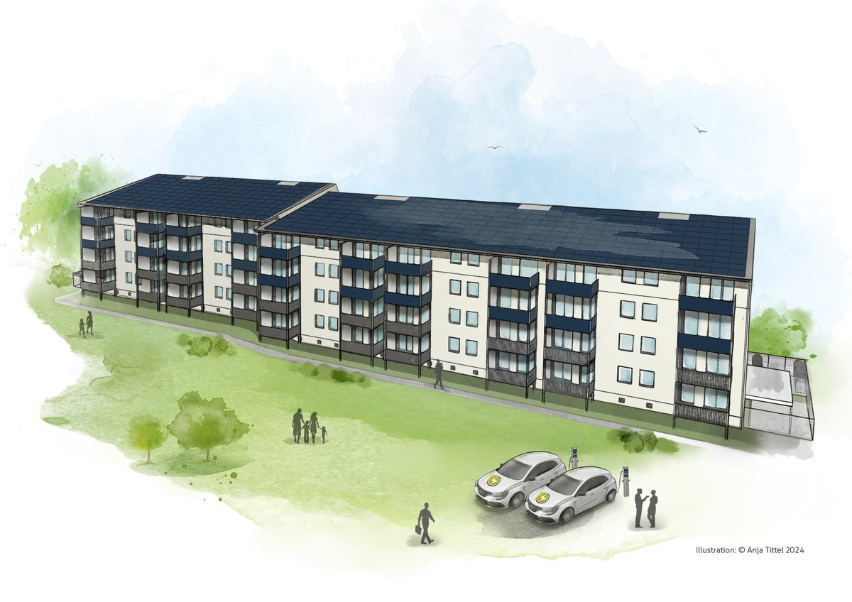 In Wiesbaden verwandelt sich ein bestehendes Gebäude in ein hochgradig #autarkes #Mehrfamilienhaus mit #Photovoltaik, #Stromspeicher, #Infrarotheizung und #Autarkieboiler. 

Wohnungen gibt es zur #Pauschalmiete mit #Energieflatrate. 

Mehr hier: linkedin.com/posts/timo-leu…