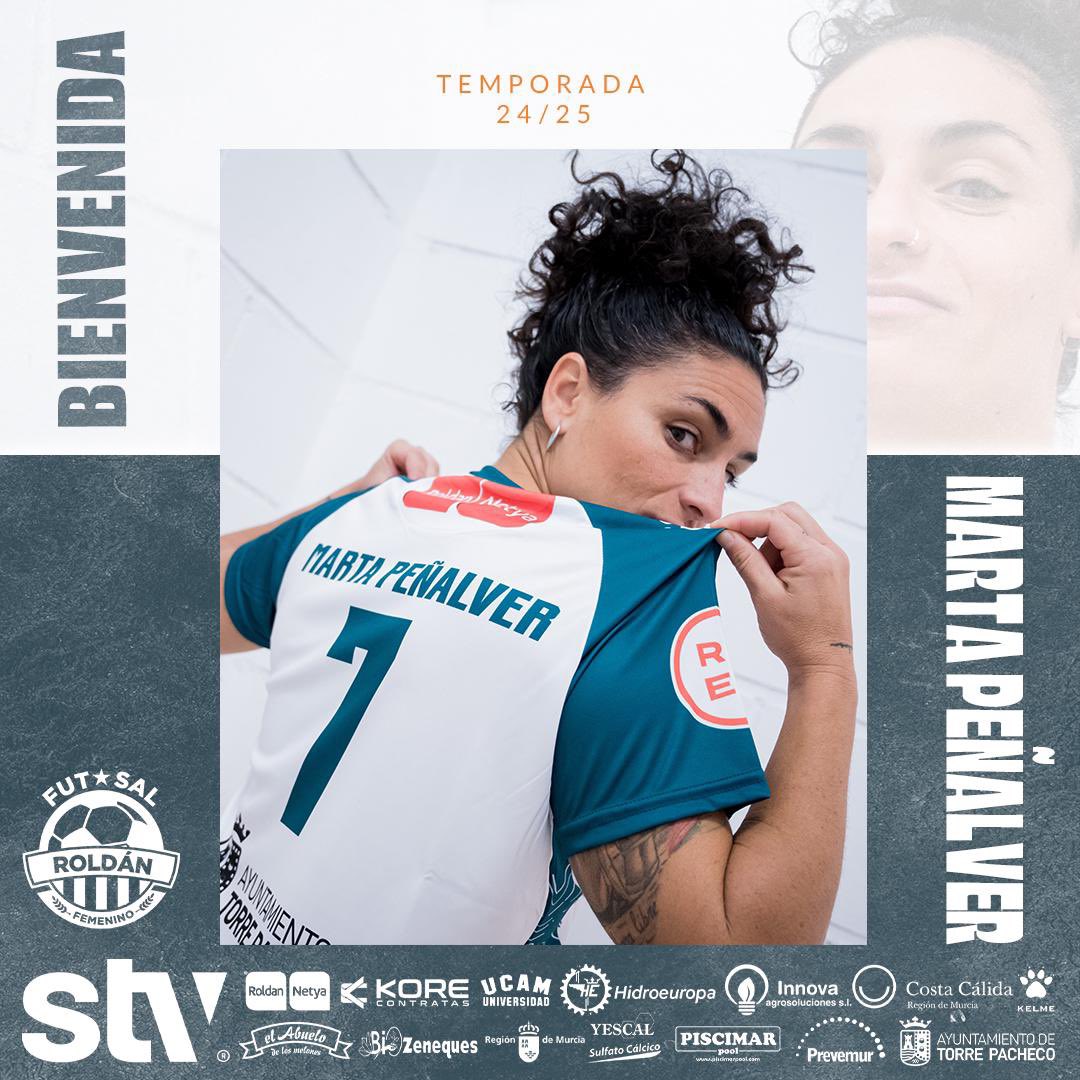 ⬆️FICHAJE | Marta Peñalver vuelve a casa.

Refuerzo de lujo para el STV para esta temporada.

¡Bienvenida de nuevo a tu casa Marta!

📝 roldanfsf.com/noticias/item/…
🎙️ youtu.be/G7vNIMOlOtM

#STVRoldan