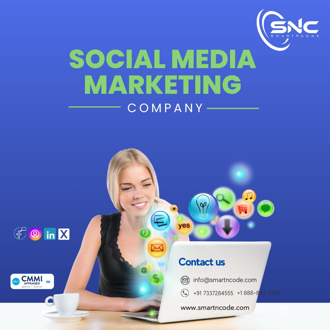smartncode's tweet photo. A social media company is a business that operates platforms or services enabling users to create, share, and exchange content with one another, often through digital networks. 

 https://t.co/X764L4fuPz

#socialmediamarketing #smm #seo #ppc #onlinemarketing #SMARTnCODE https://t.co/qUw6MGU6uK