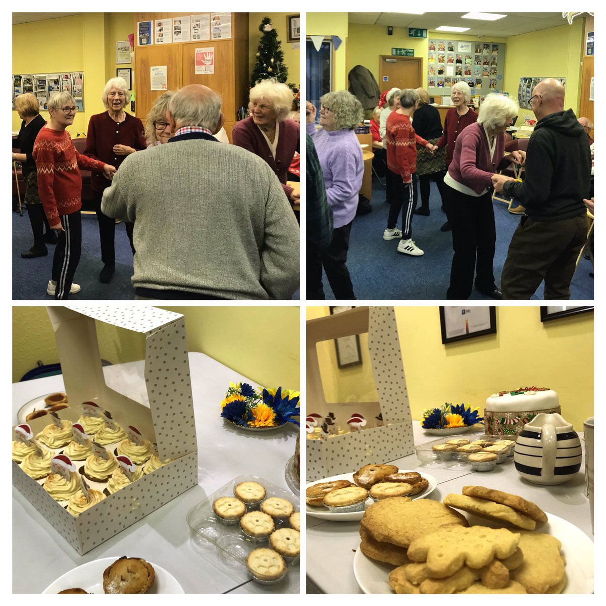 Yesterday DFK held its client Xmas Party, there was lots of home baked goodies and entertainment was provided by Nick and Rachael Ingram who sang for us. It was an amazing afternoon full of joy, laughter and dancing. #Christmas #Dementia