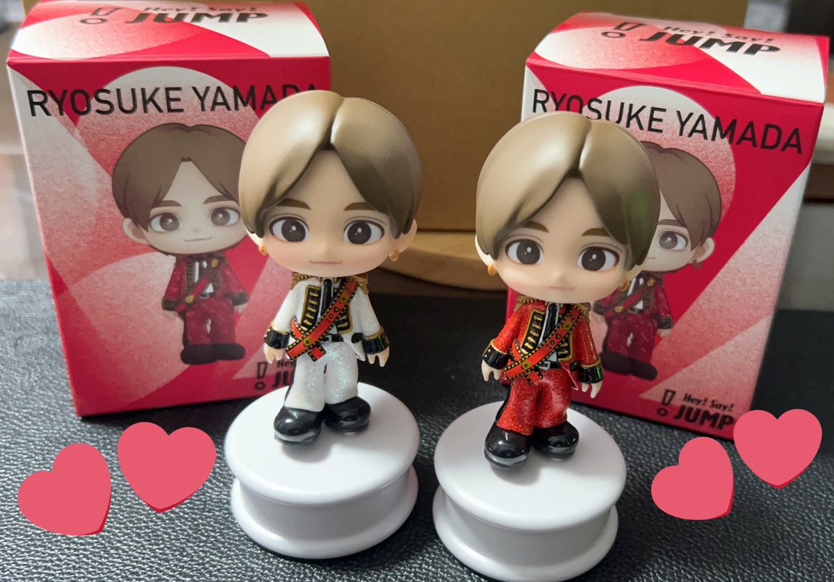 0917RY0501's tweet photo. オンラインで買った山田さんのフィギュア届いた❤️2つ買ってシークレットとノーマルだった‼︎
無事揃ってよかった❤️ https://t.co/TLswG4a1ve