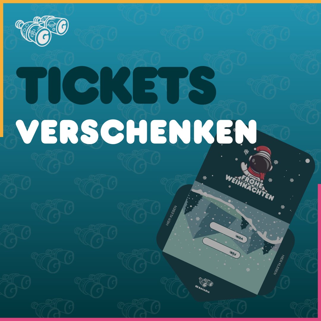 ✨ Last-Minute-Geschenkidee gesucht?✨

Einfach GG Bavaria-Tickets im Geschenk-Umschlag unter den Baum legen!🎁

1️⃣ Tickets kaufen🎟️
2️⃣ Vorlage ausdrucken🖨️
3️⃣ Einfach zusammenfalten und -kleben✂️
4⃣  Mit Liebe verschenken💌
 
👉 Tickets &amp; Bastelvorlage ggbavaria.games-bavaria.com/tickets/ 🎄