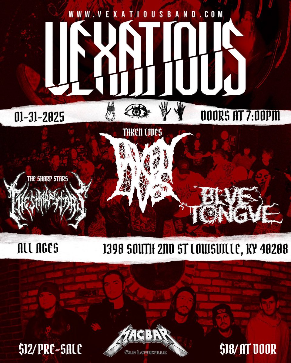 🔥LOUISVILLE 🔥

We heard you like heavy music. 🔪

🎟️Tickets available now using the link in our bio.