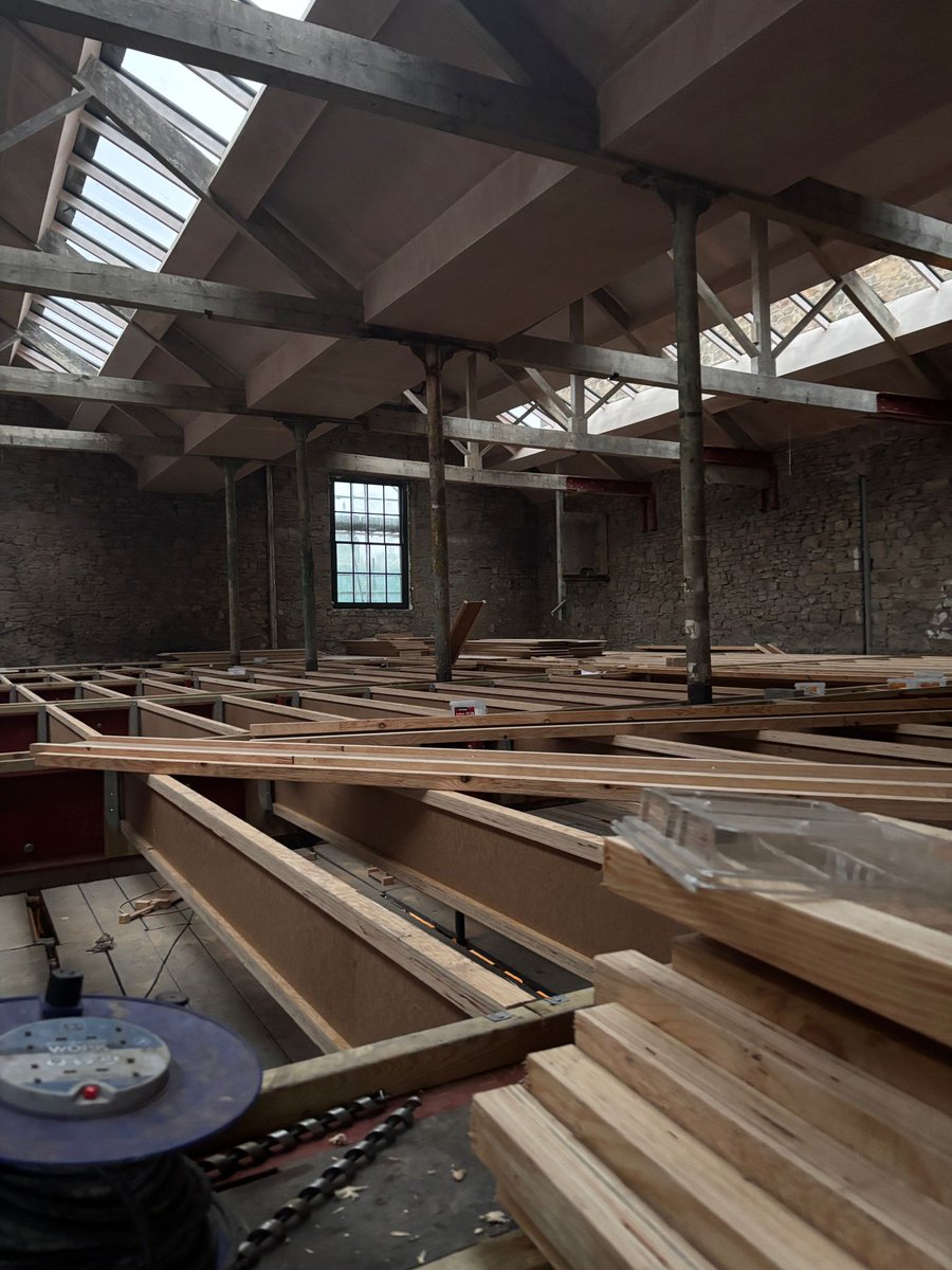 As 2024 draws to a close, here's an update on the progress we've made. We'll start building the timber frame rehearsal rooms in January. Massive thanks to our contractors Duckett's and our funders <a href="/LancasterCC/">Lancaster City Council</a> HAZ and UKSPF. Have a very Merry Christmas all and see you next year!
