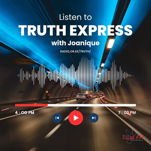 Truthfmkenya's tweet image. And the angel answered and said to her, “The Holy Spirit will come upon you, and the power of the Highest will overshadow you.. - Luke 1:35

It's a #TurnBackThursday on #TruthExpress with @Joanique_Ke What are you grateful for?
Call/WhatsApp 0727 907 907
 truthfm.org