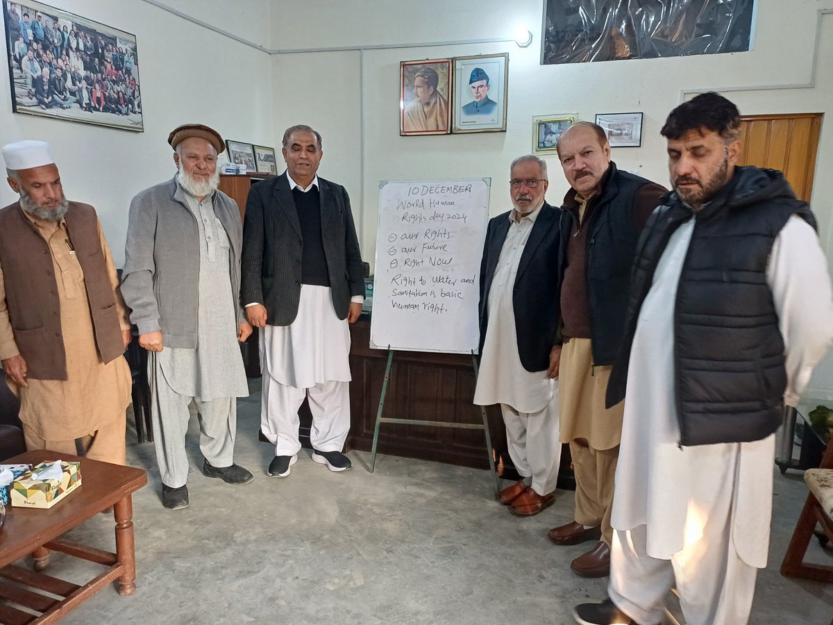 khisro's tweet photo. #HumanRightsDay is celebrated by #IRSPPakistan at Mardan. The honourable board members were invited to participated. @EndWaterPoverty @sanwatforall @anjanikapoor https://t.co/hFKf2I3f9X