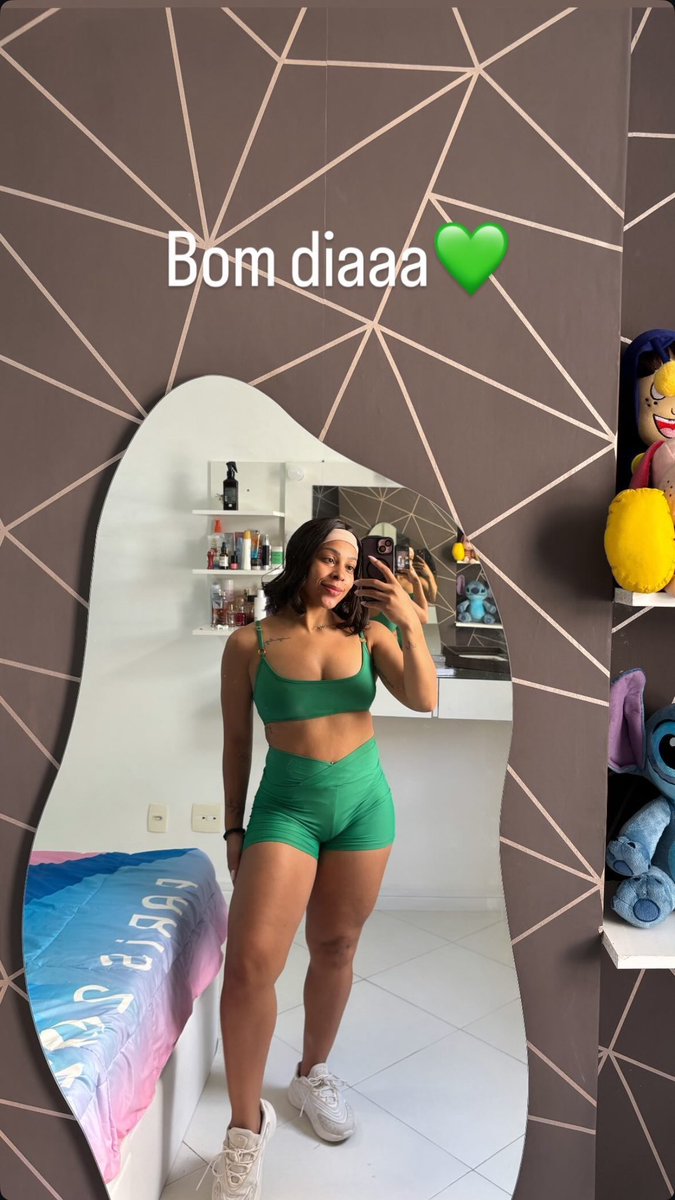 acervogymbr's tweet photo. 📲 | loloo_santos via instagram story

“Bom dia 💚” https://t.co/0dEU37XD00
