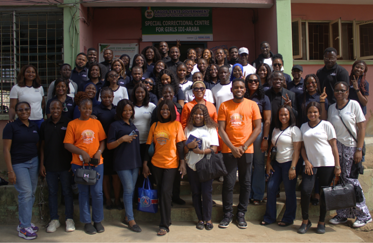 hopebehindbar's tweet photo. Empowering Girls and Cultivating a Greener Future in Lagos!

@hopebehindbar partnered with @ForvisMazarsNG for an impactful outreach at the @followlasg Children Correctional Center for Girls, Idi-Araba. A key highlight of this initiative was promoting environmental responsibility through the planting of trees and crops like spinach and pumpkins within the facility. This effort not only improved the environment but also fostered climate consciousness and a sense of responsibility among the girls, supporting their rehabilitation.

We were warmly welcomed by the Principal, Mrs. Sumbo Ojukotola, and Vice Principal, Mrs. Ajibola Shokanlu, who provided a tour of the center’s rehabilitation facilities for tailoring, shoemaking, hair design, and more.

We are proud to support reform initiatives that blend climate action with empowerment, fostering a brighter, greener, more just and inclusive society.