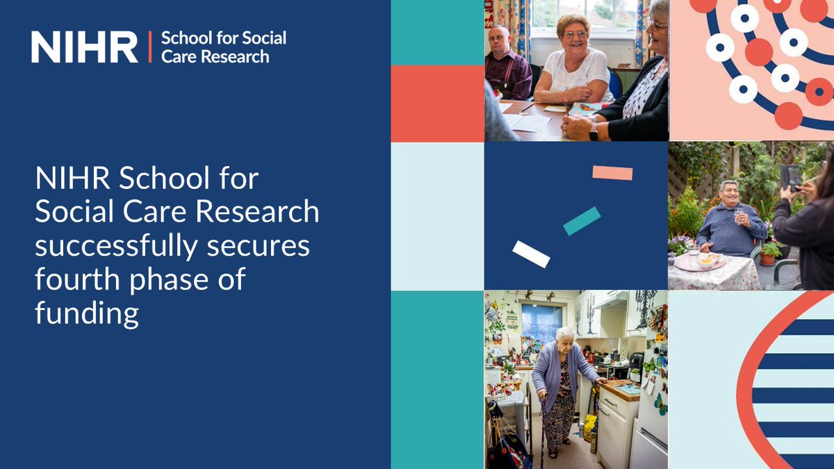 NIHR School for Social Care Research (@nihrsscr) on Twitter photo 📢Funding news - <a href="/NIHRresearch/">National Institute for Health and Care Research</a> has confirmed their most significant investment in social care research to date by providing £31m of funding to the SSCR over the next five years to address urgent challenges in social care. bit.ly/3BA7rKe 📢Funding news - <a href="/NIHRresearch/">National Institute for Health and Care Research</a> has confirmed their most significant investment in social care research to date by providing £31m of funding to the SSCR over the next five years to address urgent challenges in social care. bit.ly/3BA7rKe