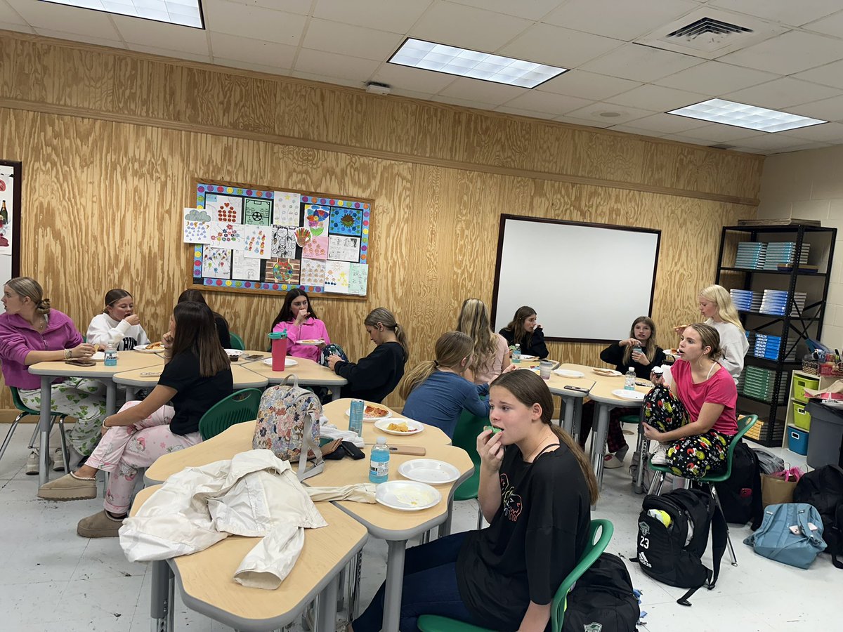 MHS__Soccer's tweet photo. 2024 Christmas party 🎄🖤💚 
Merry Christmas and A happy new year from the Lady Trooper Soccer team! ⚽️ https://t.co/xAiOtjCgcX