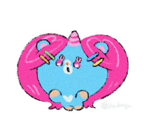 ピン留めしたココちゃん #キャラサイ #今日のココユニちゃん