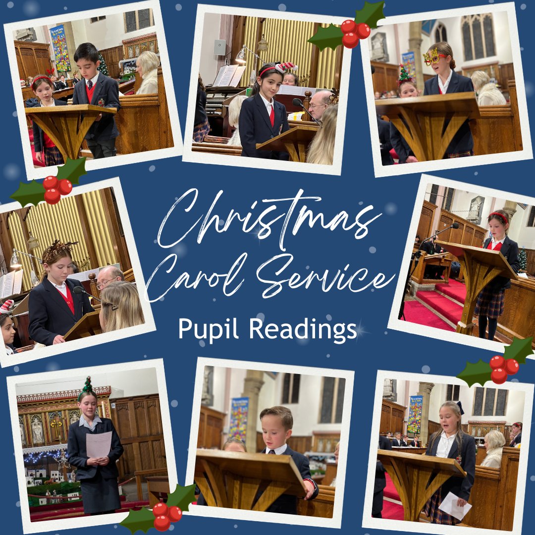 We held our annual carol service on Wednesday evening at St John the Baptist Church in Coley. It was a lovely evening of carols, modern songs and readings from our very talented Junior and Senior pupils.

A special thank you to Reverend Canon James Allison for hosting.