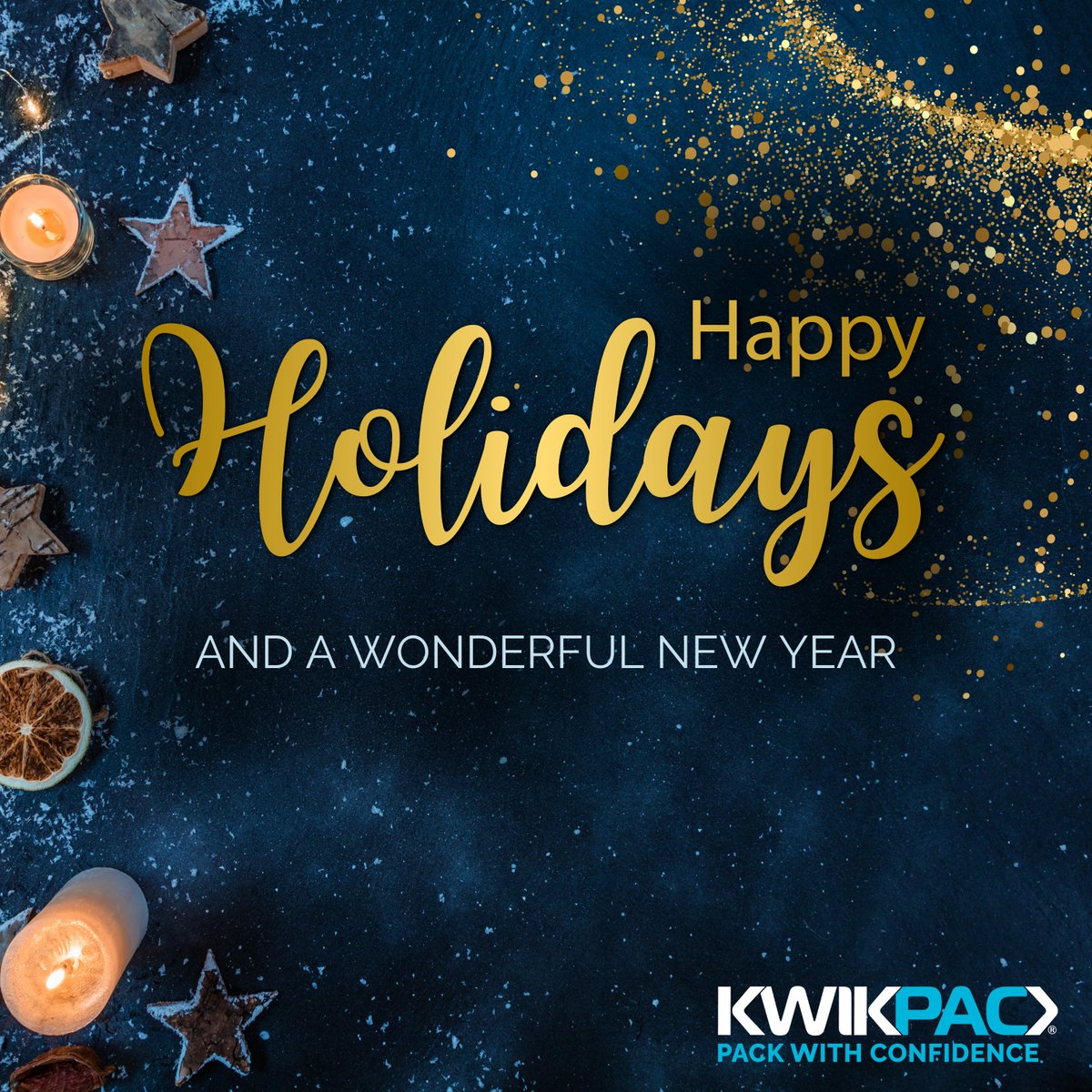 KwikpacLtd's tweet photo. From all of us at Kwikpac, we wish you peace and happiness this festive season and a wonderful new year!
Please note that we will reopen on 2nd January 2025.
Thank you for your continued support!
#seasonsgreetings #kwikpac #customercentric #packaging #strapping #stretchfilm https://t.co/H0Thf6fDkw