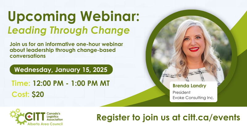 CITT (@cittlogistics) on Twitter photo UPCOMING WEBINAR: LEADING THROUGH CHANGE
Evoke Consulting is pleased to deliver a 1-hour webinar to leaders in the logistics industry through the CITT Alberta Area Council <a href="/cittalberta/">CITT Alberta</a>
Register at citt.ca/events
#Webinar #Leadership #CITT UPCOMING WEBINAR: LEADING THROUGH CHANGE
Evoke Consulting is pleased to deliver a 1-hour webinar to leaders in the logistics industry through the CITT Alberta Area Council <a href="/cittalberta/">CITT Alberta</a>
Register at citt.ca/events
#Webinar #Leadership #CITT