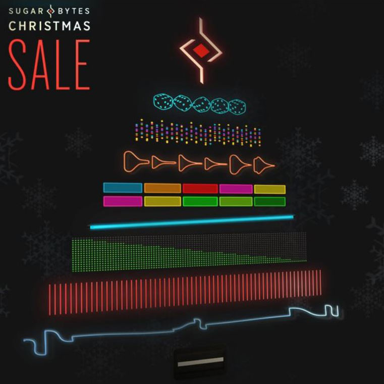 ✨ All Sugar Bytes plug-ins, including our iPad Apps, are on SALE!
sugar-bytes.de/products

#Effectrix2 #Nest #DrumComputer #Aparillo #Obscurium #Turnado #Factory #WOW2 #Looperator #Egoist #Cyclop #Effectrix #Guitarist #Consequence #Thesys #Unique