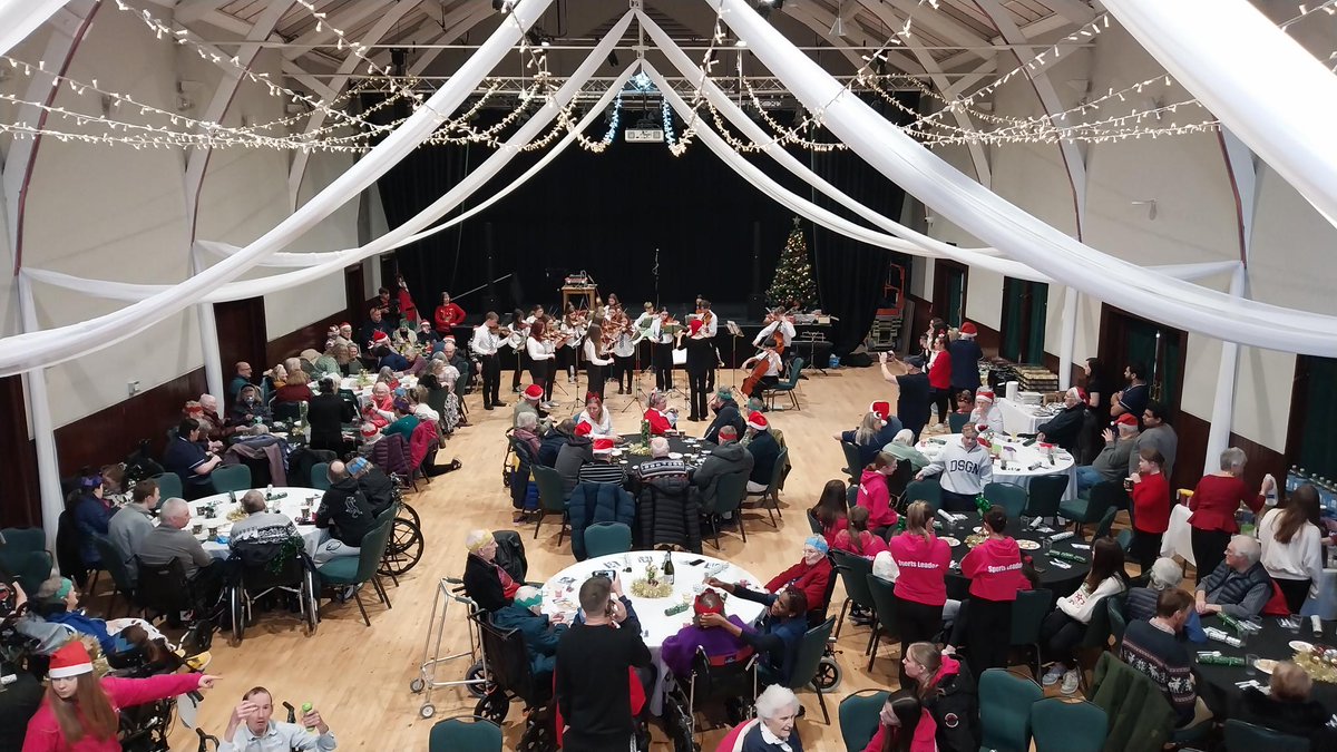 Scottish Care - Highland (@sc_highland) on Twitter photo Christmas is all about bringing people together and yesterday did just that - over 100 residents from 7 different Care Homes enjoying a fun filled festive afternoon of fun and entertainment💚
Huge well done to Strathallan House for organising!
<a href="/GgwenyG/">Gwen Harrison</a> <a href="/Laura_Dobinson/">Laura Dobinson</a> <a href="/R9cra/">Christopher Allan</a> Christmas is all about bringing people together and yesterday did just that - over 100 residents from 7 different Care Homes enjoying a fun filled festive afternoon of fun and entertainment💚
Huge well done to Strathallan House for organising!
<a href="/GgwenyG/">Gwen Harrison</a> <a href="/Laura_Dobinson/">Laura Dobinson</a> <a href="/R9cra/">Christopher Allan</a>