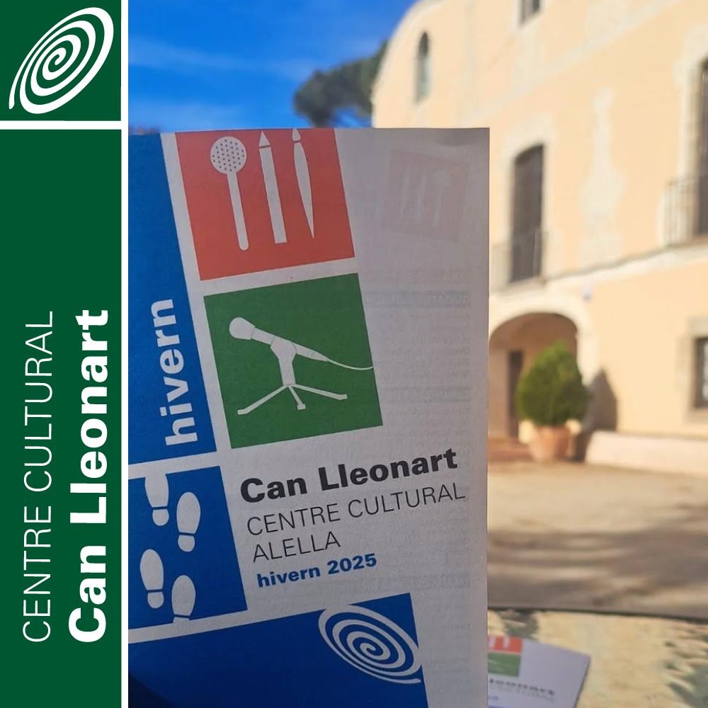 Can Lleonart (@canlleonart) on Twitter photo #INSCRIPCIONS del programa d'hivern: a partir d'avui, obertes a tothom!
Ho podeu fer presencialment, en l'horari d'atenció al públic, o virtualment, a través del link alella.cat/canlleonart !
Afanya't que volen!
<a href="/ajalella/">Ajuntament d'Alella</a> #CanLleonart #Centrecultural #Alella #INSCRIPCIONS del programa d'hivern: a partir d'avui, obertes a tothom!
Ho podeu fer presencialment, en l'horari d'atenció al públic, o virtualment, a través del link alella.cat/canlleonart !
Afanya't que volen!
<a href="/ajalella/">Ajuntament d'Alella</a> #CanLleonart #Centrecultural #Alella