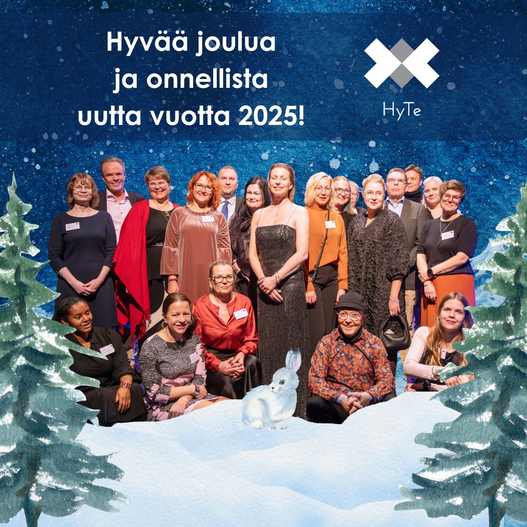 Hyvää joulua ja onnellista uutta vuotta 2025! T: HyTe ry:n väki