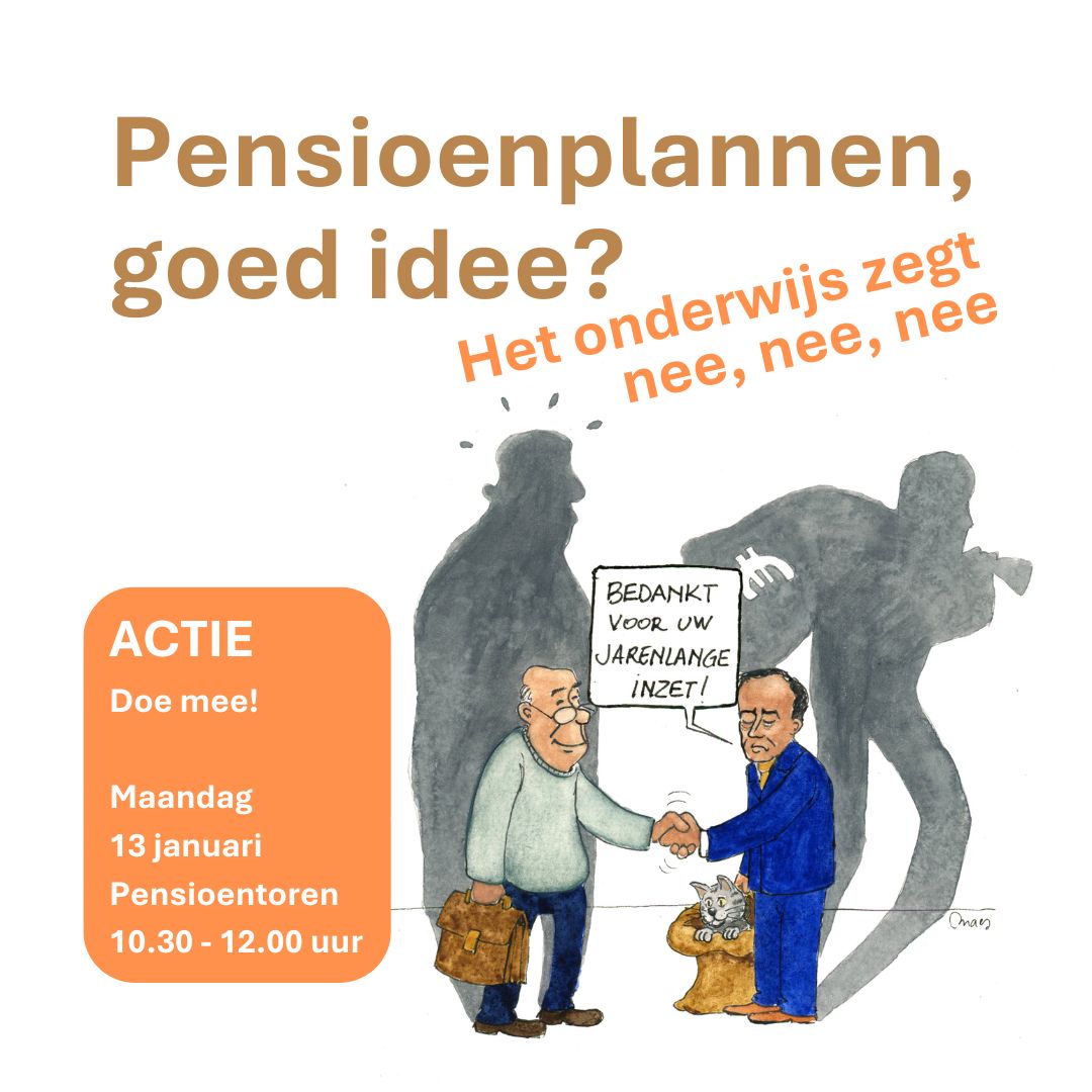 De onderhandelaars voor de federale regering hebben desastreuze plannen: we dreigen niet alleen langer te moeten werken, het zou ook nog eens moeten voor een lager pensioen. We moeten NU een niet mis te verstaan signaal geven. 👉 coc.be