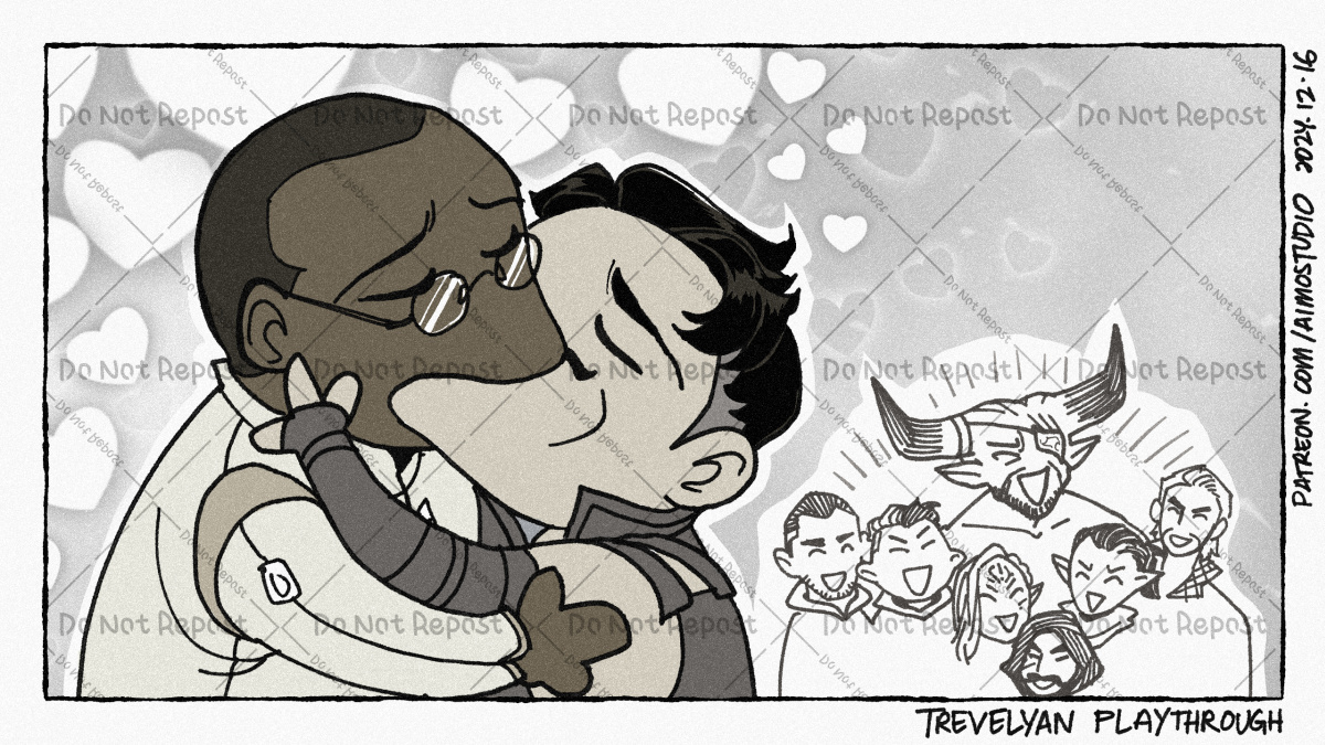 Adoribull also didn't happen in my #DragonAge Inquisitor Trevelyan playthrough because...