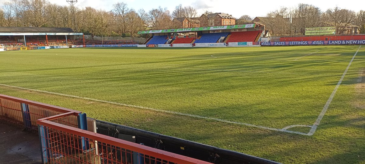 GreenCurator's tweet image. Just a little check on my local clubs pitch progress, they play in the national league. Great to see they have clearly pro cored ready for the next game, a boxing day derby. If only I was allowed these kind of tools to improve my grounds. @AELTCGroundsman @DavidGoodjohn @nut250