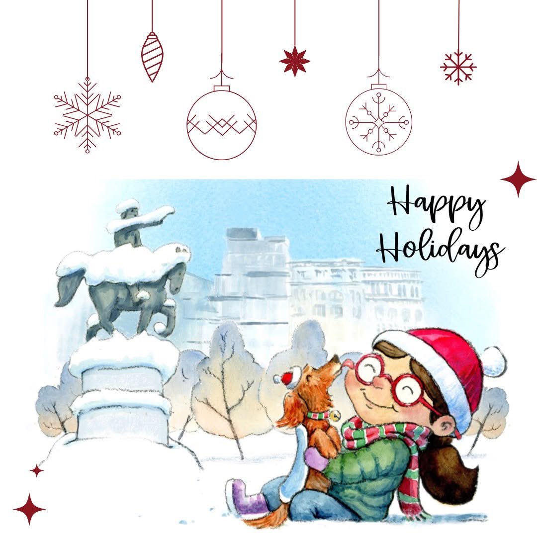Dystel, Goderich &amp; Bourret wishes you a sparkling holiday season and a happy, healthy, and peaceful new year!

Art by Seth Taylor