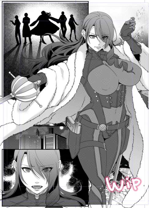 ついでに冬コミ進捗を置いて再びTwitter封印します…もう締切まで時間無いのにトーン仕上げ全然終わってません…ペン入れは終わってるのであとは気合でなんとかしたいです…😭😭😭 