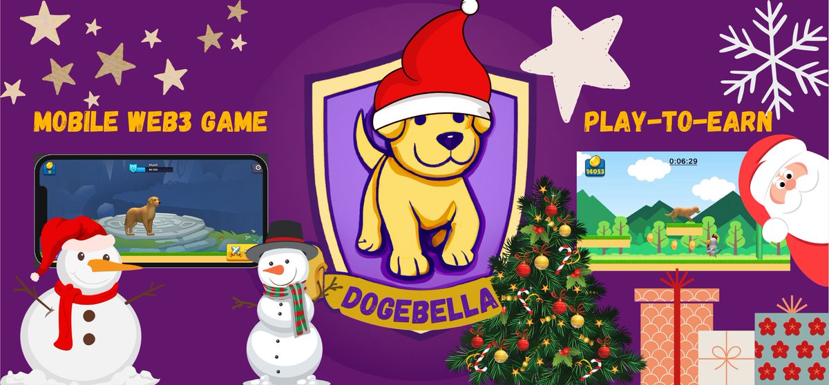 Doge Bella in Christmas Mode 🎅🎄

#Crypto #memecoin1000x
