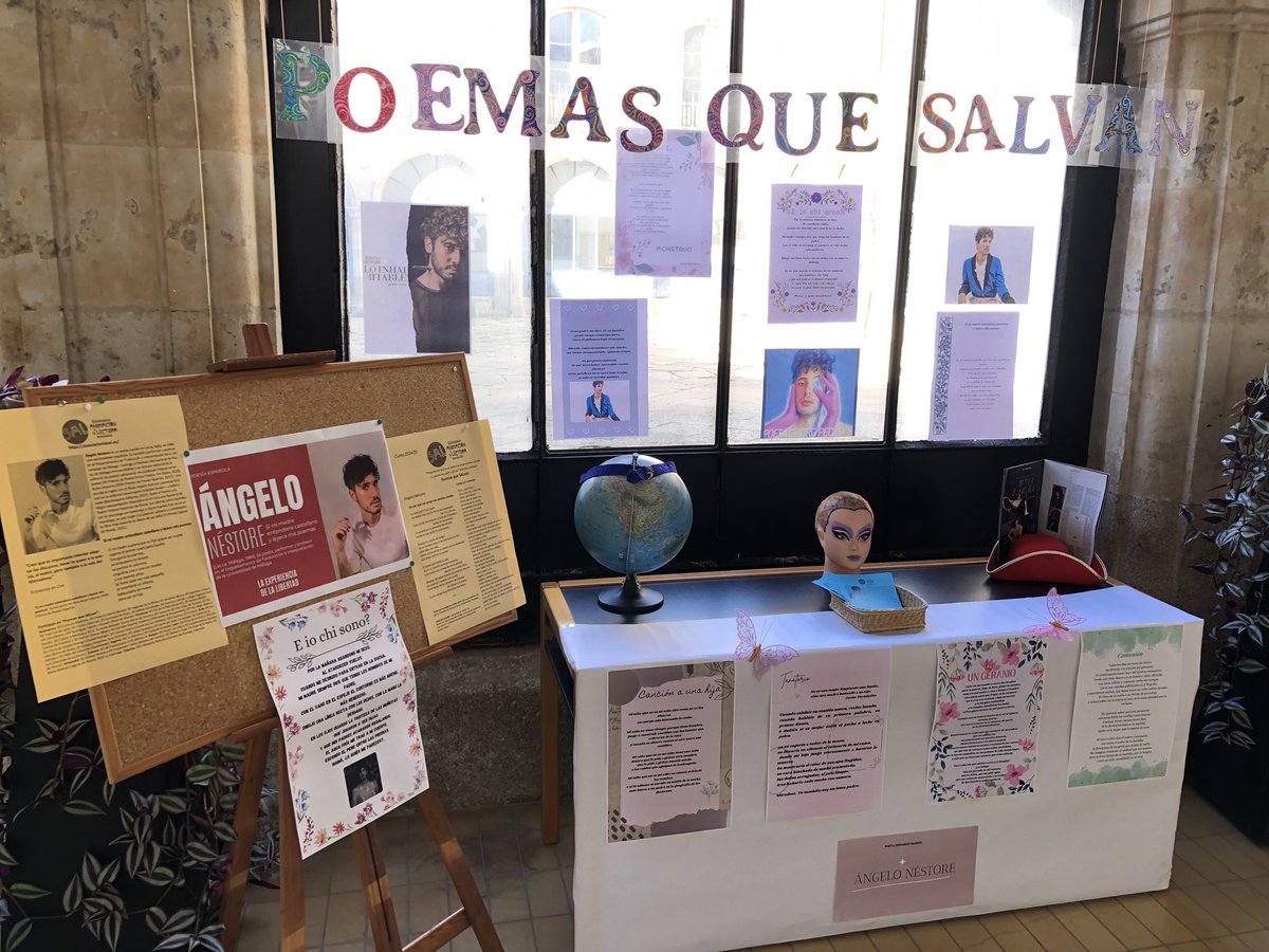 Finalizamos el trimestre en nuestro espacio #PoemasqueSALvan con Ángelo Néstore. Poeta ítalo-español con el que hemos descubierto poesía de transformación. Todavía estáis a tiempo de recoger algunos de sus poemas ☺️<a href="/educacyl/">Educación JCyL</a> <a href="/jcyl/">Junta de Castilla y León</a>