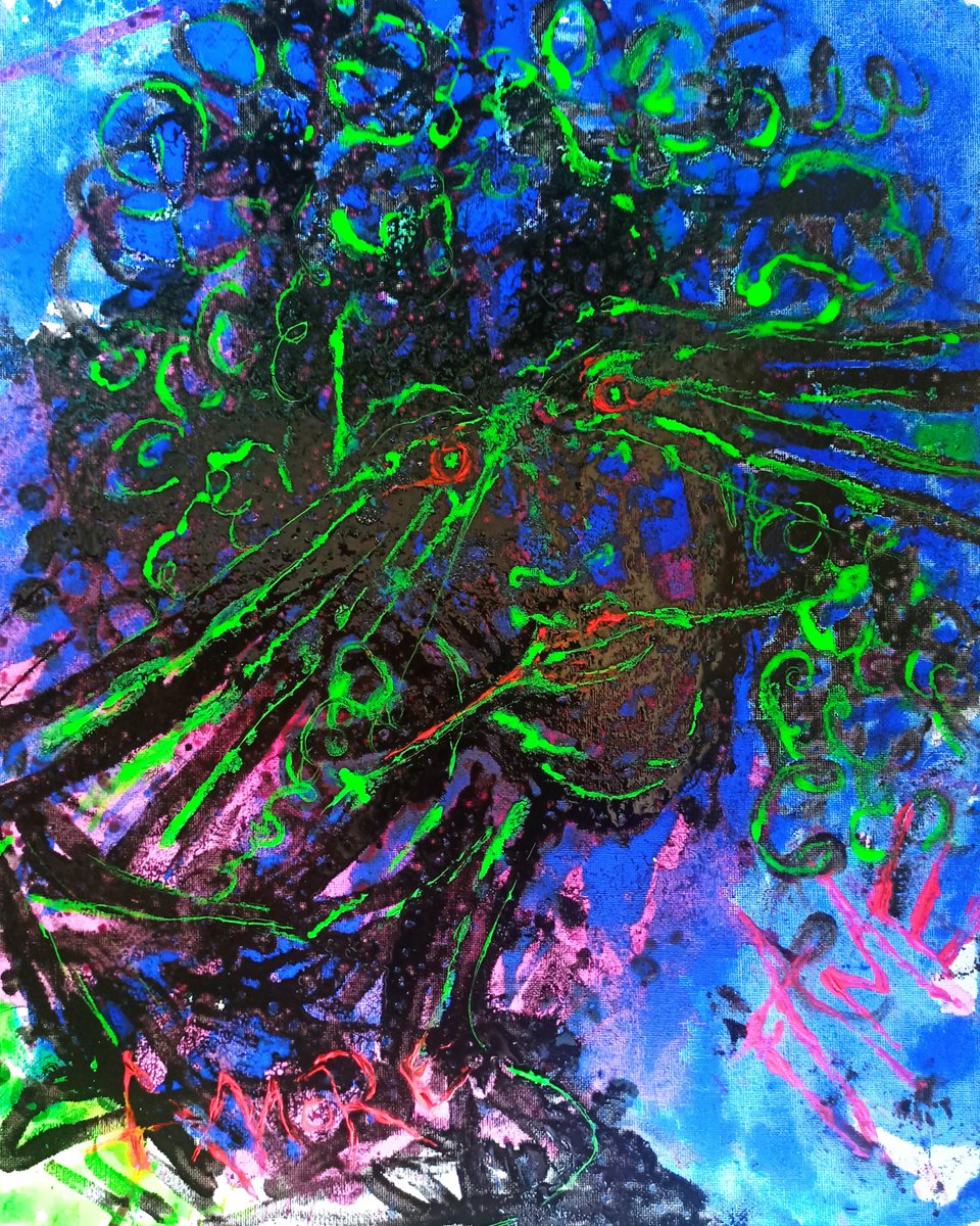 Fame d' Amore

⚫ Avete presente quelle occasioni in cui vi siete sentiti il centro del mondo?? Voi, si proprio Voi in quelle occasioni eravate il MONDO ⚫

Cm40x50 smalto sintetico ,acrilico e vernice 
su tela 6/2024
#giùfarru #infantilismoartistico #arte #love #italia 
#pavia