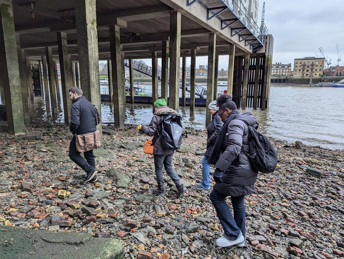 Happy Holidays from all of us at TEP &amp; a huge thank you to Claire Harris from the Museum of London Archaeology for our tour on the Thames foreshore <a href="/MOLArchaeology/">MOLA</a> 🔎 Lots of happy faces and memories were made ✨