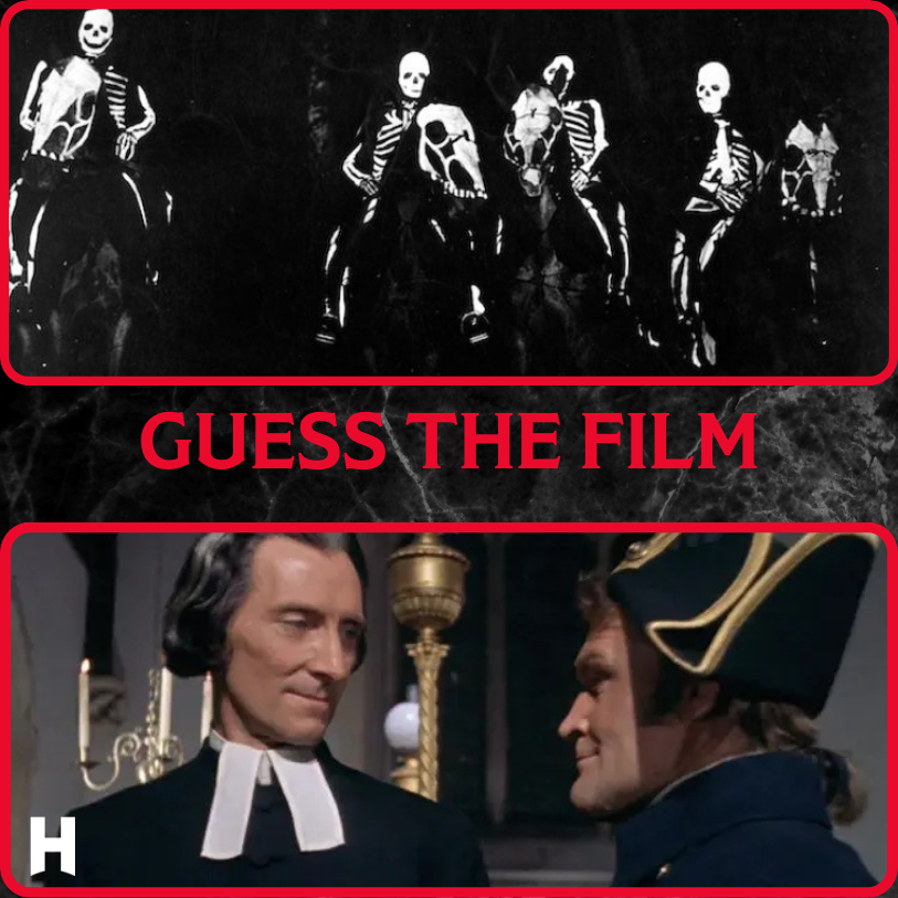 In what Hammer film can you find the use of glow-in-the-dark paint ?

#hammer #hammerfilms #horror #horrorcommunity