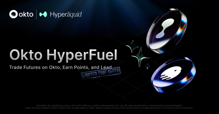 Launching Okto HyperFuel: Okto Points Giveaway for perps trading on <a href="/HyperliquidX/">Hyperliquid</a> via Okto 🚀

Hyperliquid stands as a shining example of how community-first projects are built!

Since February, we've onboarded thousands of traders on-chain with <a href="/HyperliquidX/">Hyperliquid</a>. We were also the