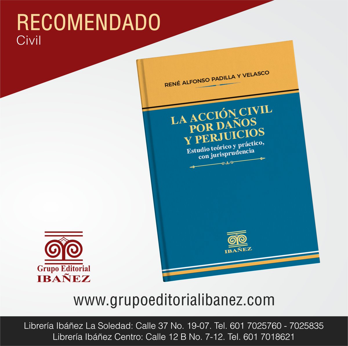 Les presentamos los #recomendados para esta semana en #DerechoAmbiental, #derechopenal y #derechocivil 📕👨‍⚖️

Conoce más de nuestros títulos y adquiérelos a través de grupoeditorialibanez.com #librosderecho #librosrecomendados #Derecho #derechocolombia