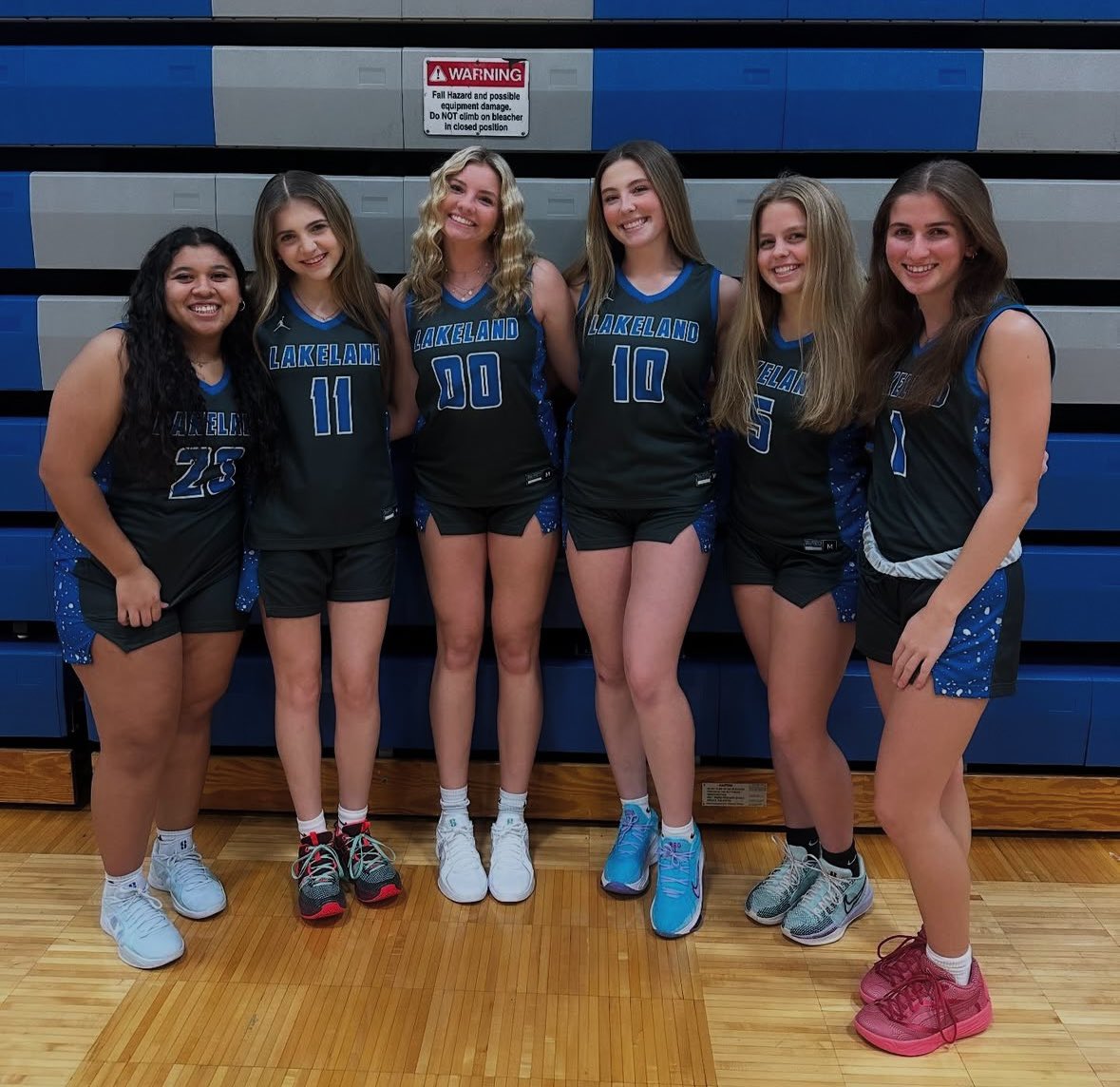 Tonight is Senior Night!! Game at 5:30 vs Holly. Tonight we get to celebrate our 6 wonderful Seniors: Kennedy Canterbury, Molly Farquhar, Jessie Liker, Kalie Rhines, Brynn Taliercio, &amp; Alena Tiernan!! Go Eagles! 🦅