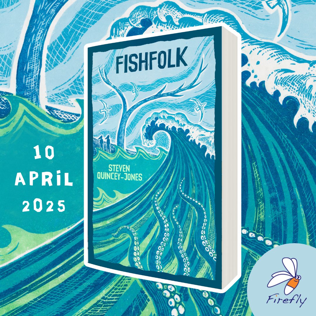 Firefly Press (@fireflypress) on Twitter photo 🌊 COVER REVEAL 🌊
We are so excited to reveal the cover for Fishfolk, a strikingly original and evocative middle-grade novel by <a href="/s_quinceyjones/">Steven Quincey-Jones</a> with artwork by Hannah Doyle
Now available to pre-order: fireflypress.co.uk/books/fishfolk/ 🌊 COVER REVEAL 🌊
We are so excited to reveal the cover for Fishfolk, a strikingly original and evocative middle-grade novel by <a href="/s_quinceyjones/">Steven Quincey-Jones</a> with artwork by Hannah Doyle
Now available to pre-order: fireflypress.co.uk/books/fishfolk/