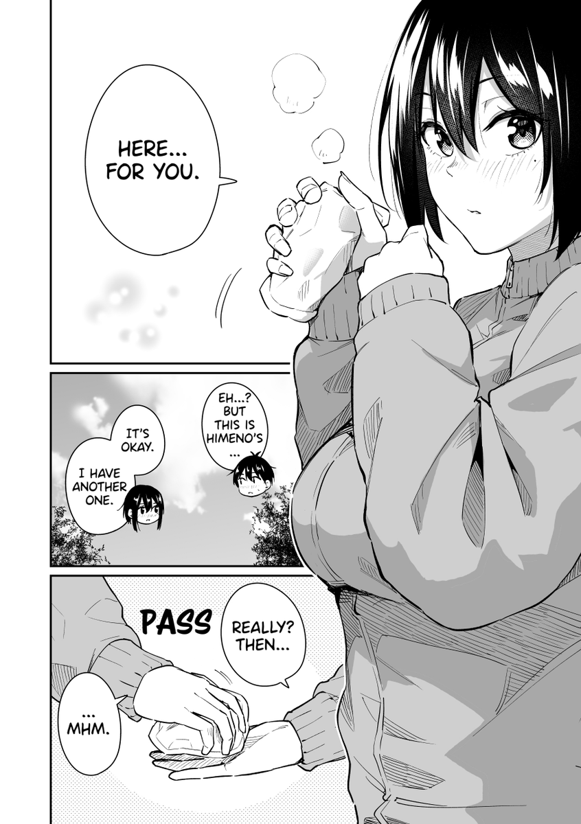 @m_komikan English version! [A story about giving a heat pack to the person you like.] (1/2) 